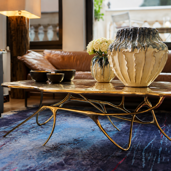 Ink Brass Coffee Table
