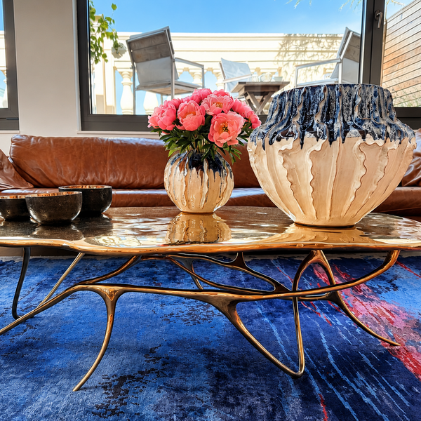 Ink Brass Coffee Table