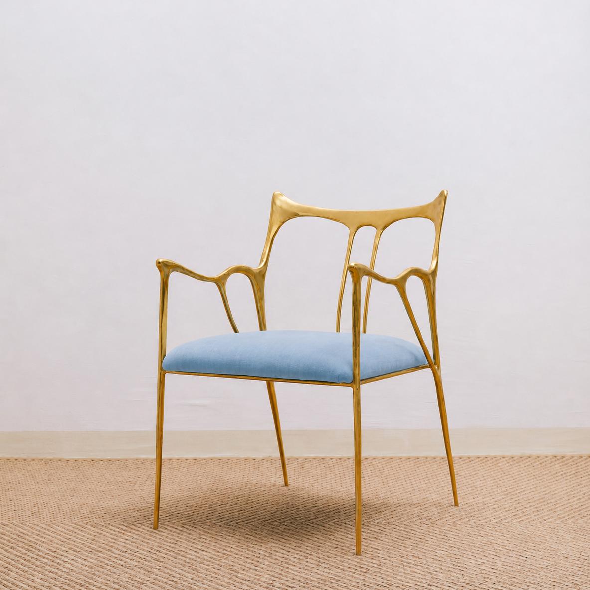 Ink Brass Chair