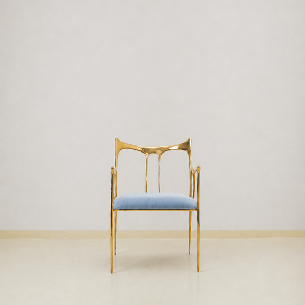 Ink Brass Chair