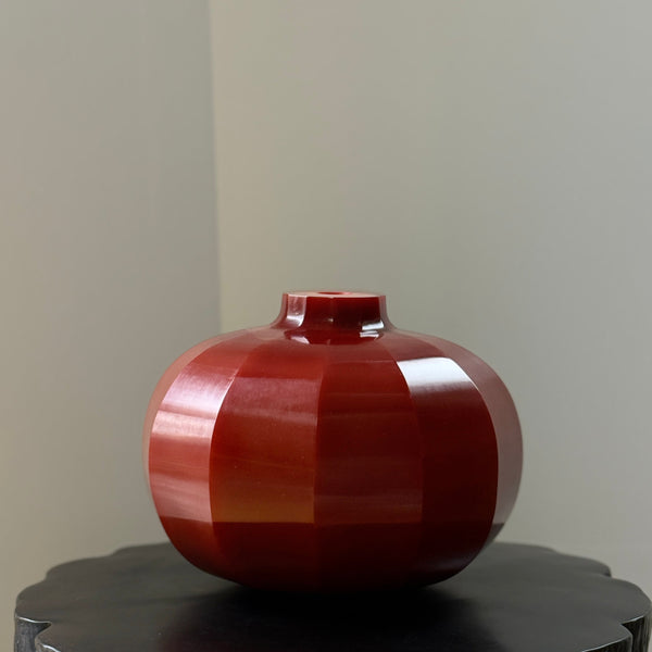Octagon Pumpkin Vase