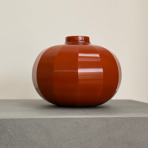 Octagon Pumpkin Vase