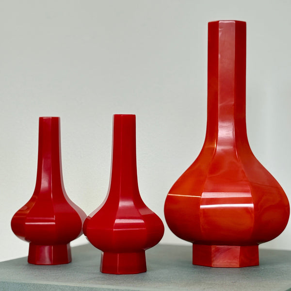 Octagon Column Vase