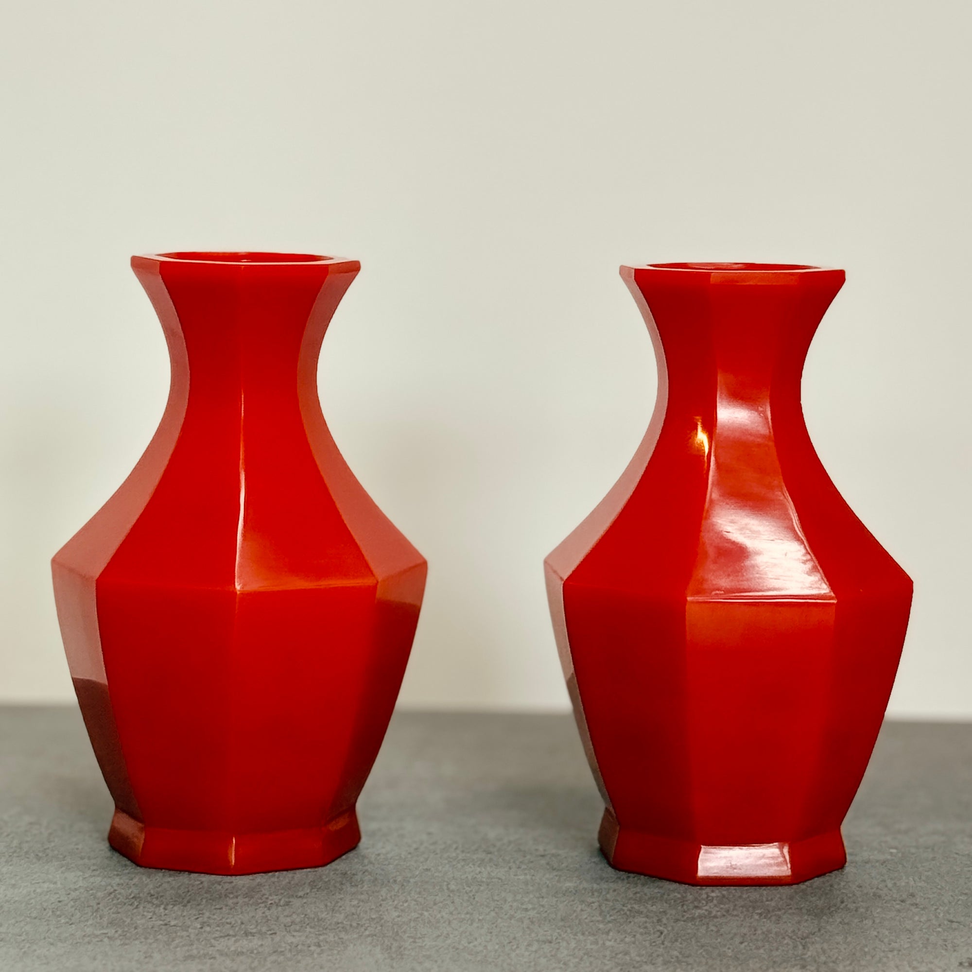 Octagon Classical Vase