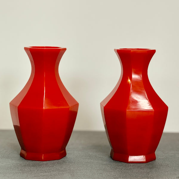 Octagon Classical Vase