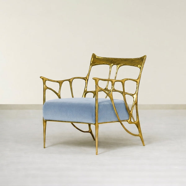 Ink Brass Armchair