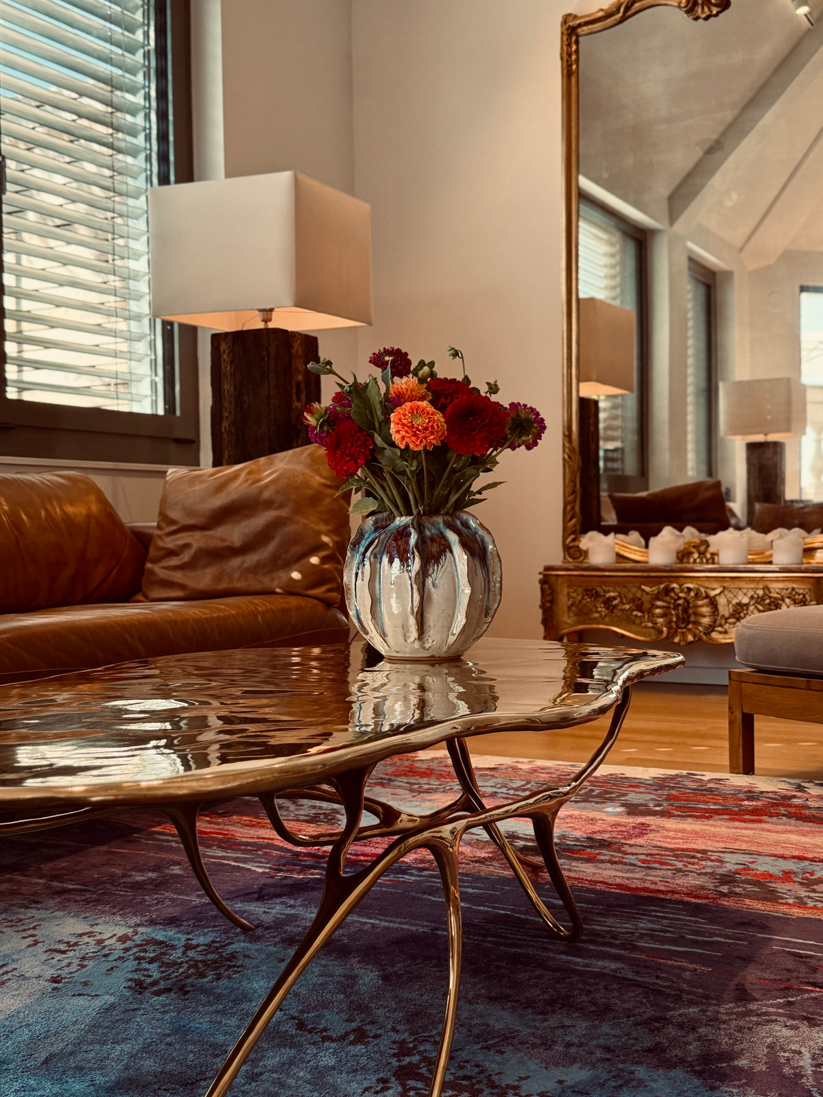 JJCurated_Ink_Solid_Brass_Coffee_Table_Living_room