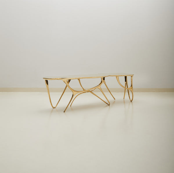 Ink Brass Console Low