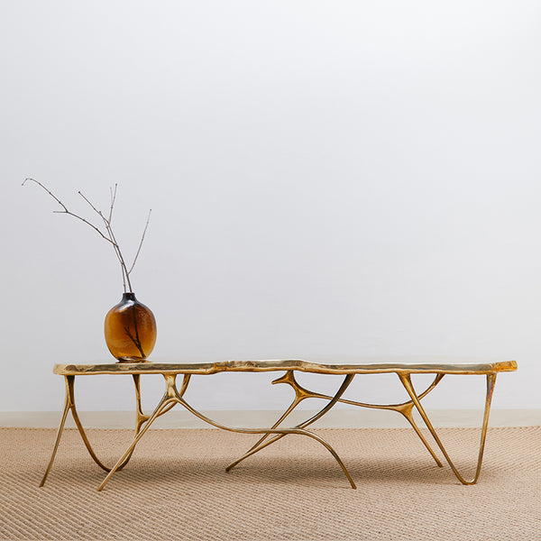 Ink Brass Console Low