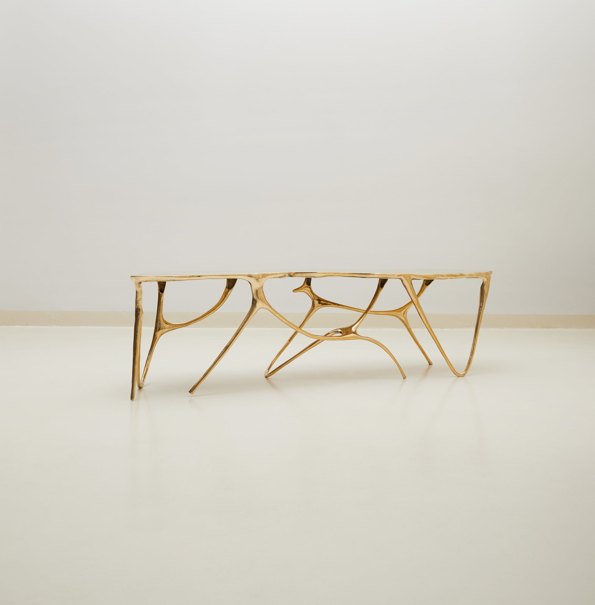 Ink Brass Console Low