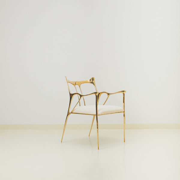 Ink Brass Chair