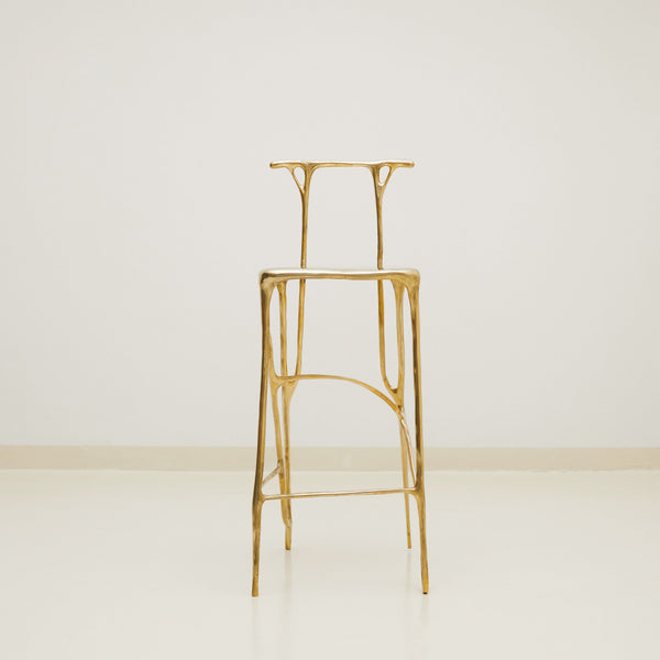 Ink Brass Bar Stool