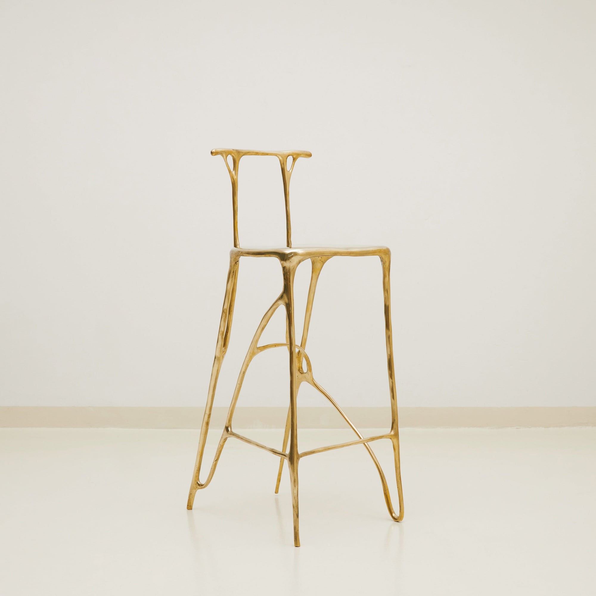 Ink Brass Bar Stool