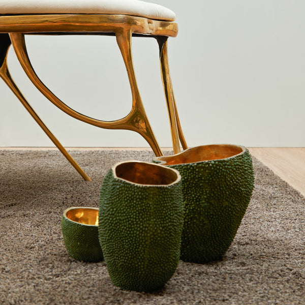 Jackfruit Brass Vase