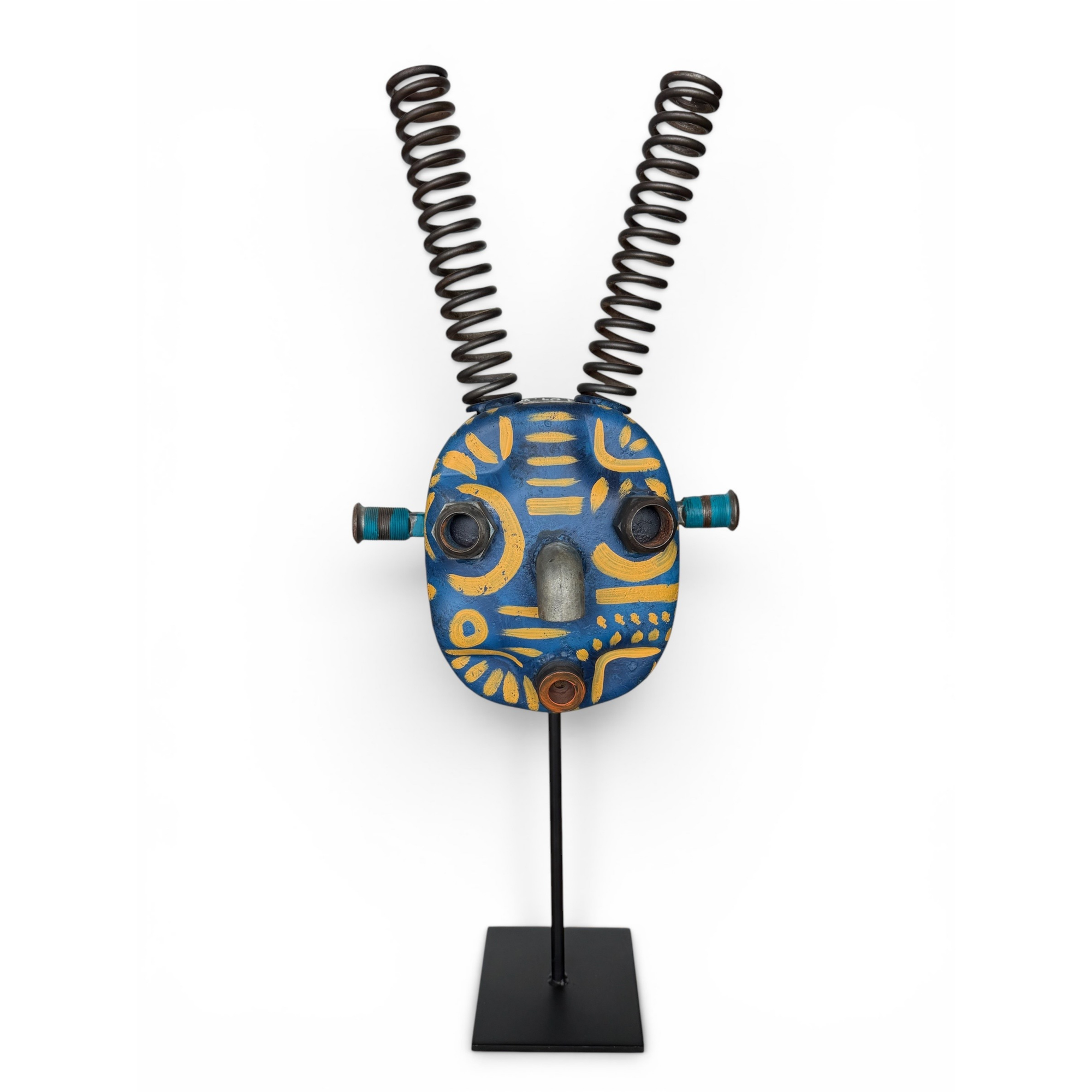 Blue Signal Sculpture