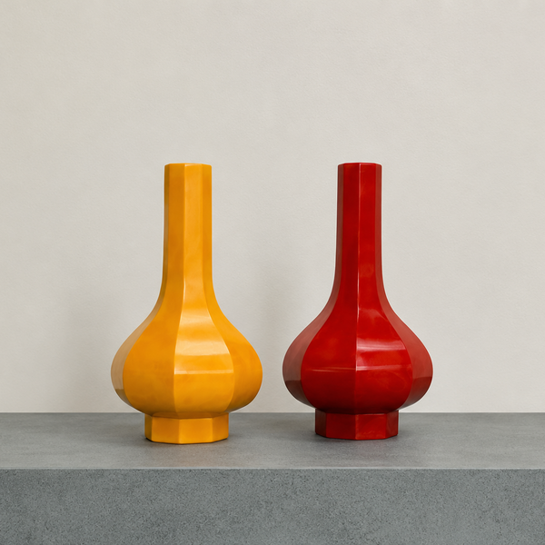 Octagon Column Vase