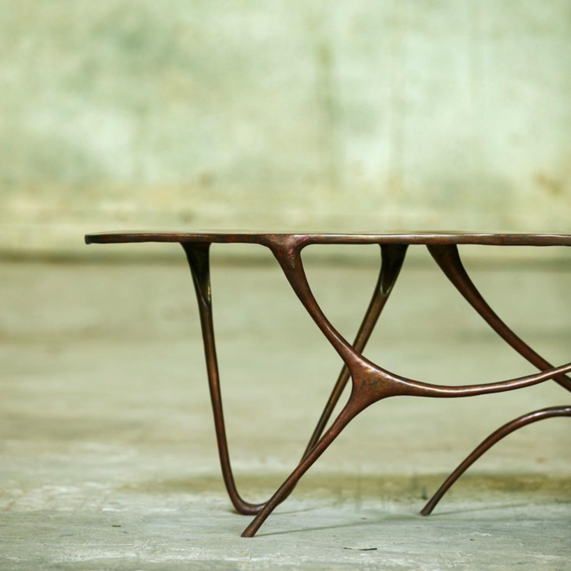 Ink Brass Console Low