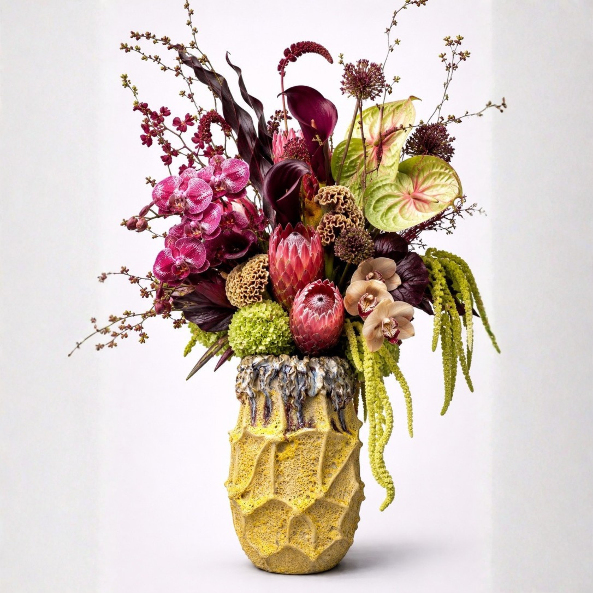 Pineapple Crown Vase